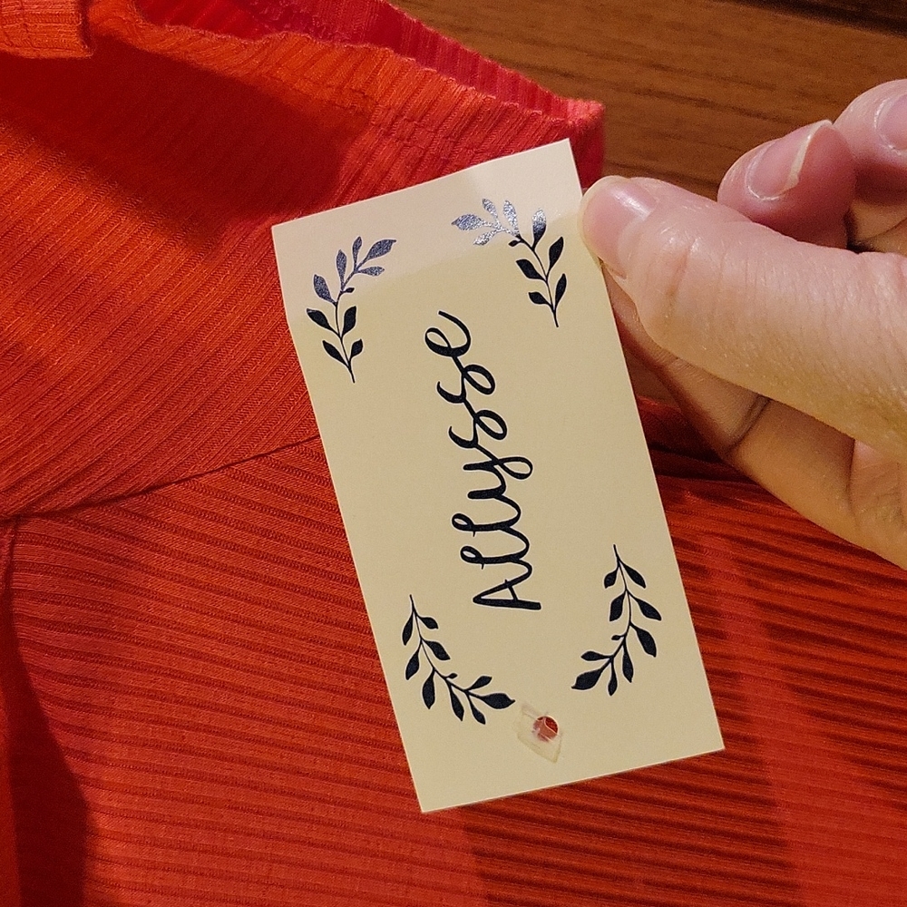 Allysse Coral Dress Junior size - Picture 3 of 6